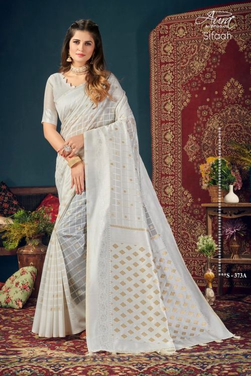 Aura Sifaah Fancy Designer Wholesale Party Saree Catalog
